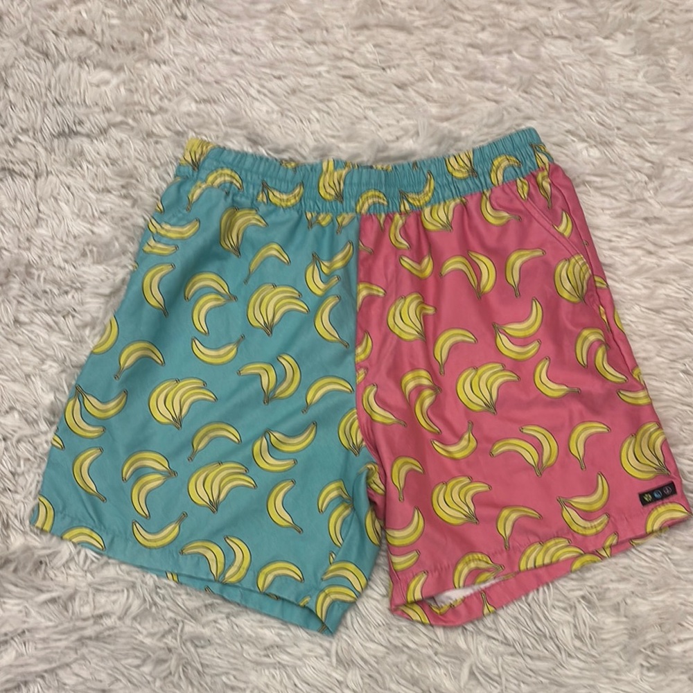 A.LAB Bum Banana Green & Pink Board Shorts size M